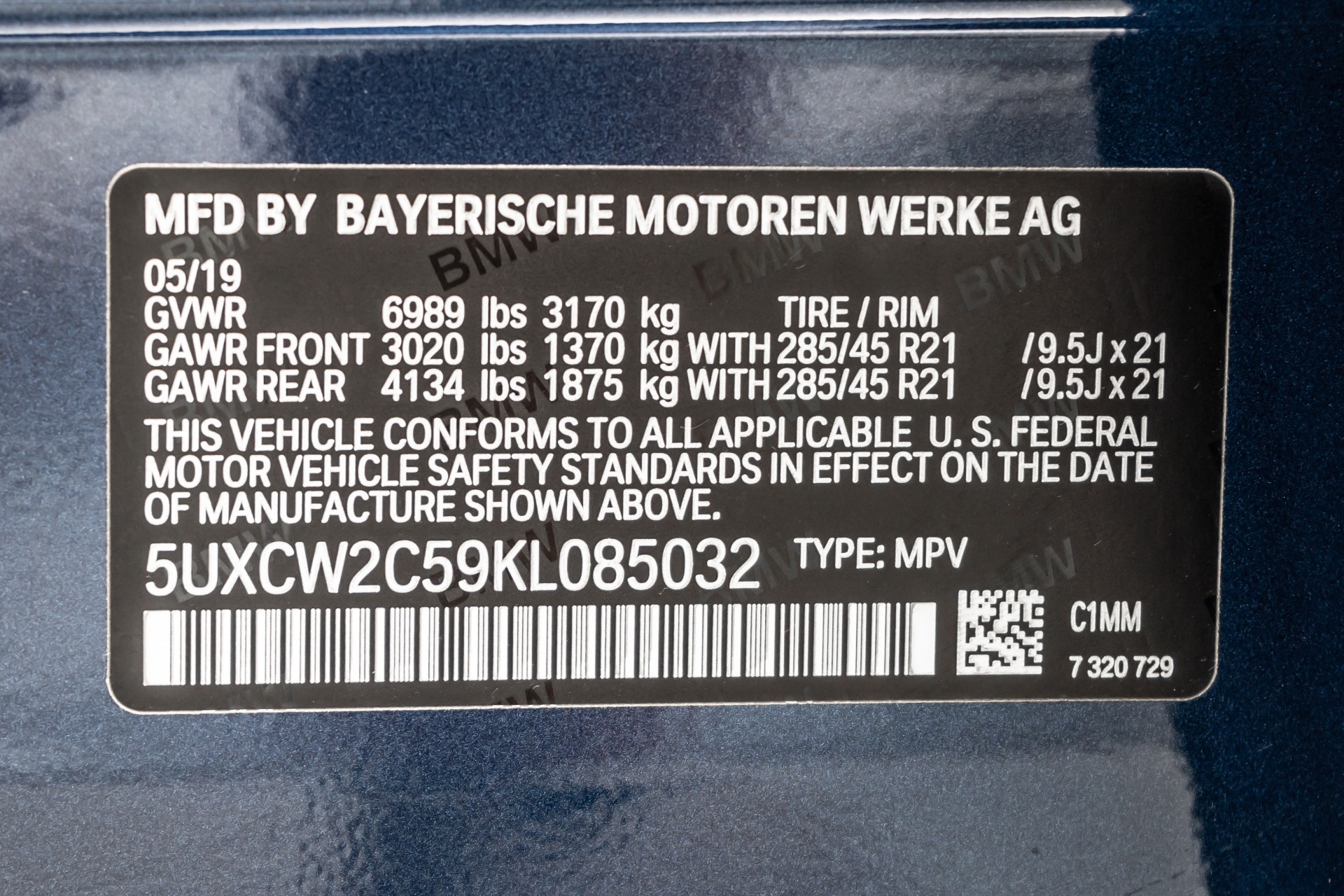Used 2019 BMW X7 xDrive40i For Sale (Sold)  Marshall Goldman Motor Sales  Stock #W22647