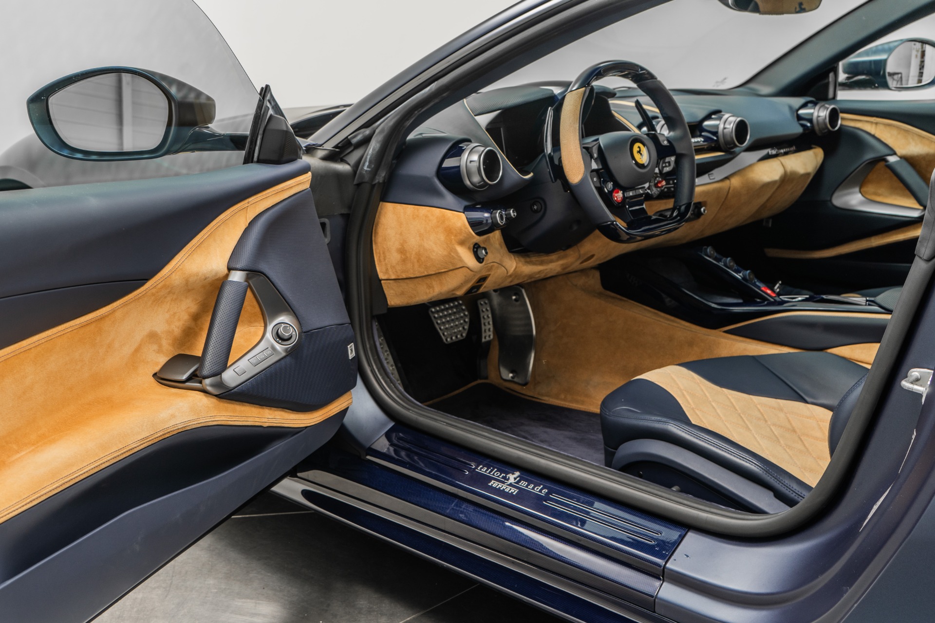 This Tailor Made Ferrari Portofino Makes Green And Orange Look